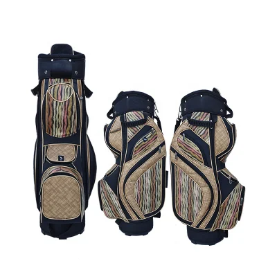 Заводская цена индивидуальный логотип для гольфа женская легкая тележка сумка